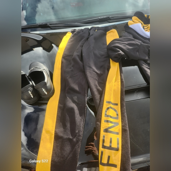 Original 90'd used Fendi Roma track suit - Picture 4 of 4